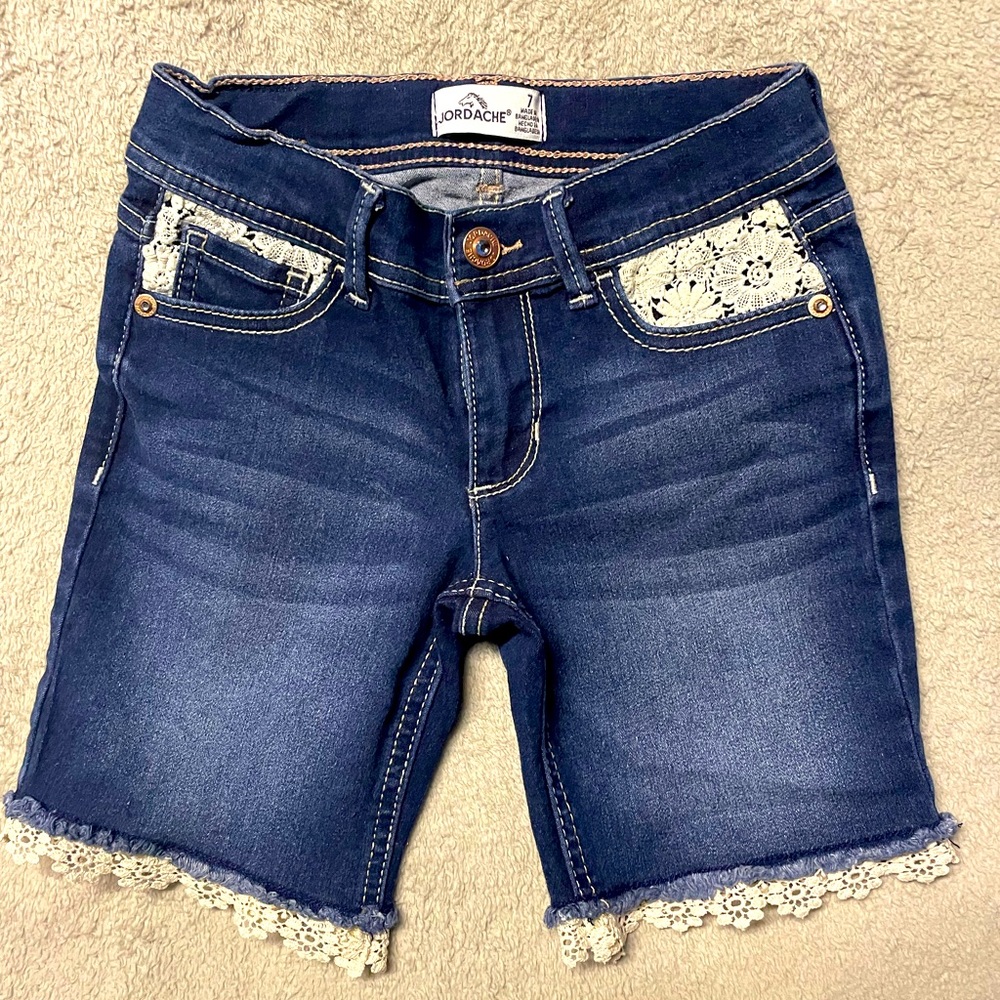 Jordache girls shorts size 7
